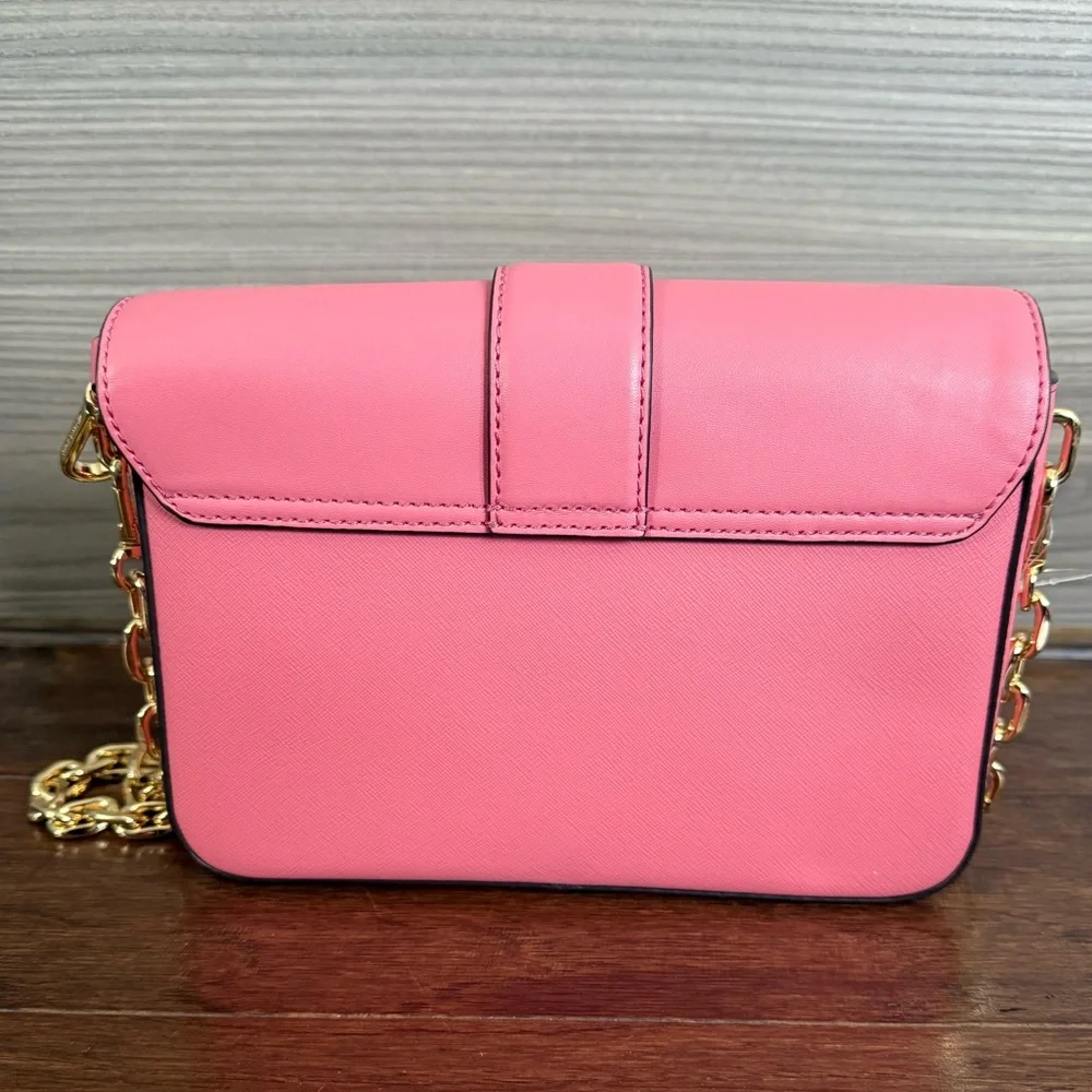 Michael Kors Carmen Medium Convertible Shoulder Bag Tea Rose - Picture 5 of 8